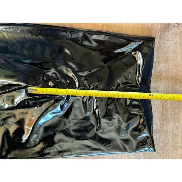 Commando Black Patent Leggings Pants Trousers Women's Size Small - Picture 5 of 9